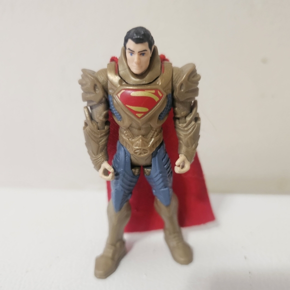 Mattel Man Of Steel Superman Action Figures Set Of 2 - Picture 2 of 6